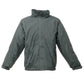 Dover Men's Fleece Lined Bomber Jacket - Dark Green/Dark Green