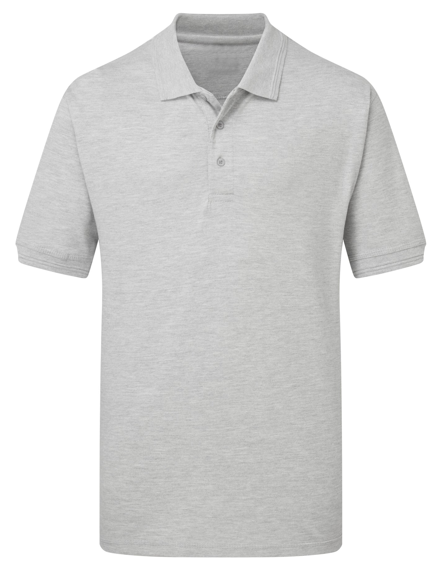UCC Heavyweight Polo - Heather Grey