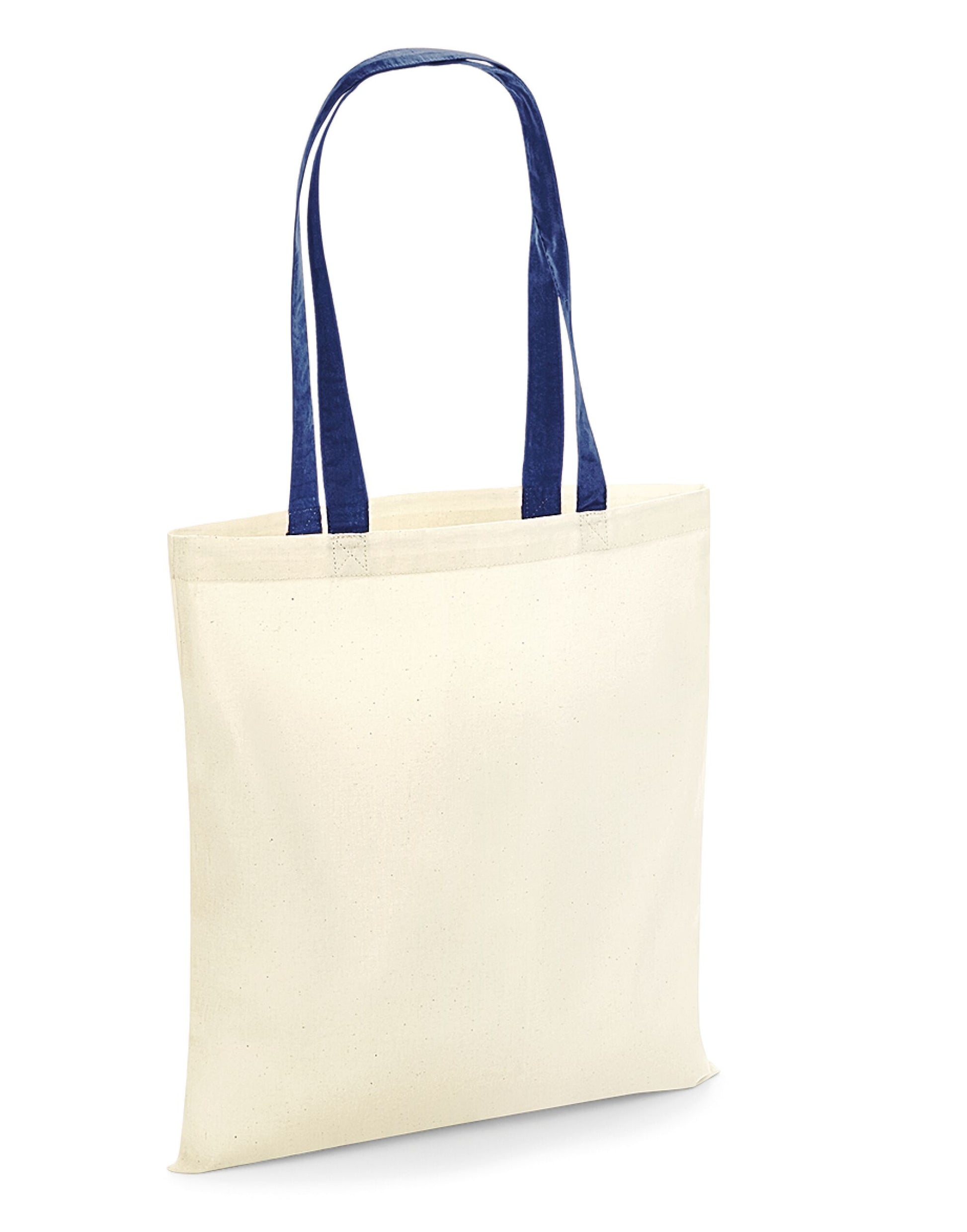 Bag 4 Life - Contrast Handle - Natural/French Navy