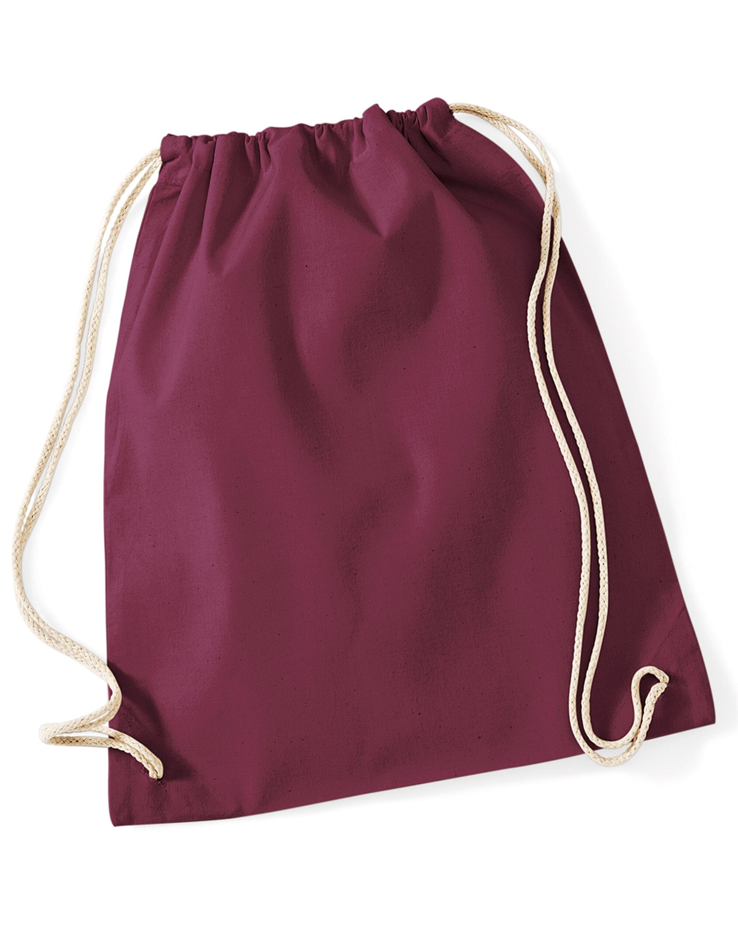 Cotton Gymsac - Burgundy