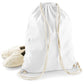Cotton Gymsac - White