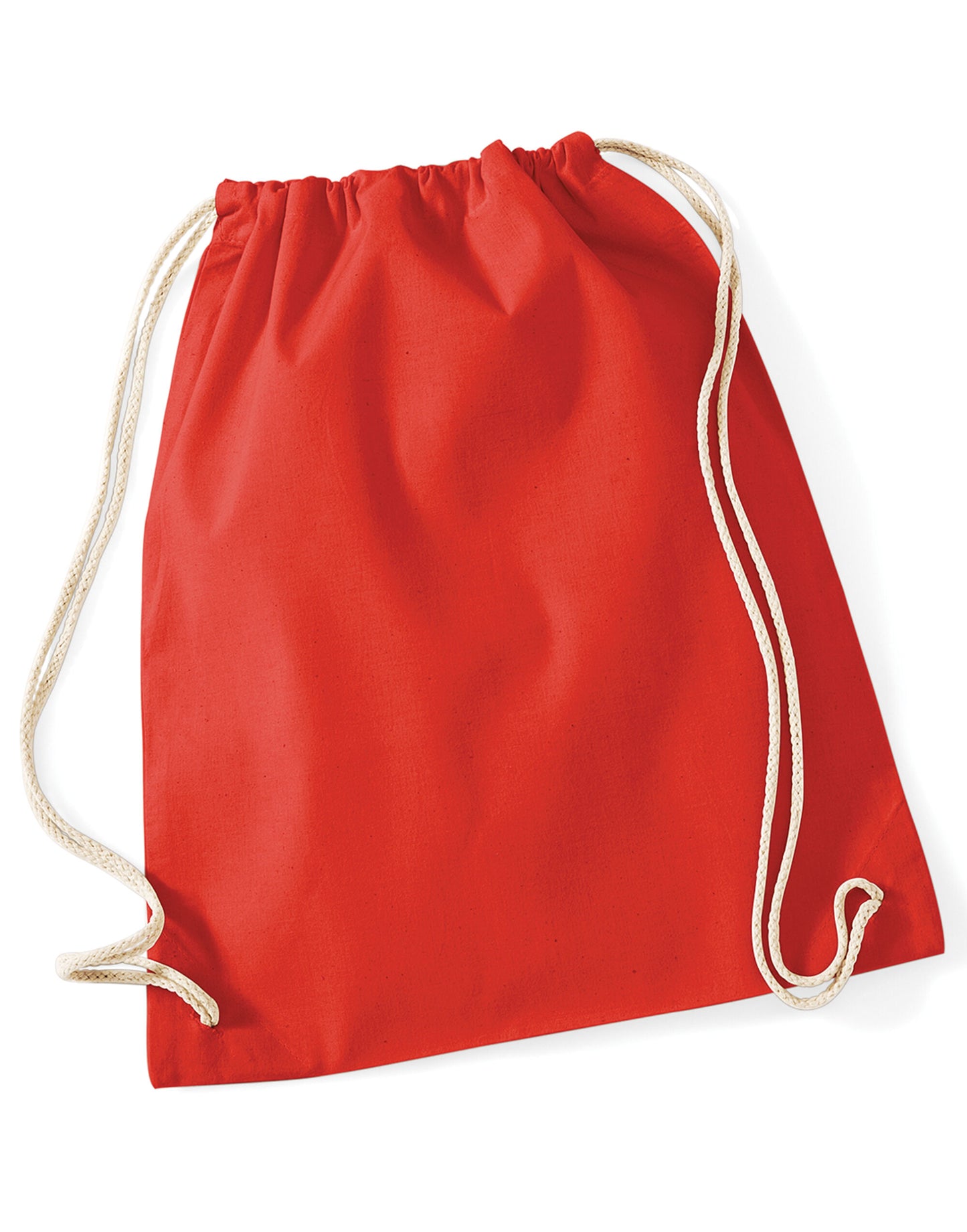 Cotton Gymsac - Bright Red