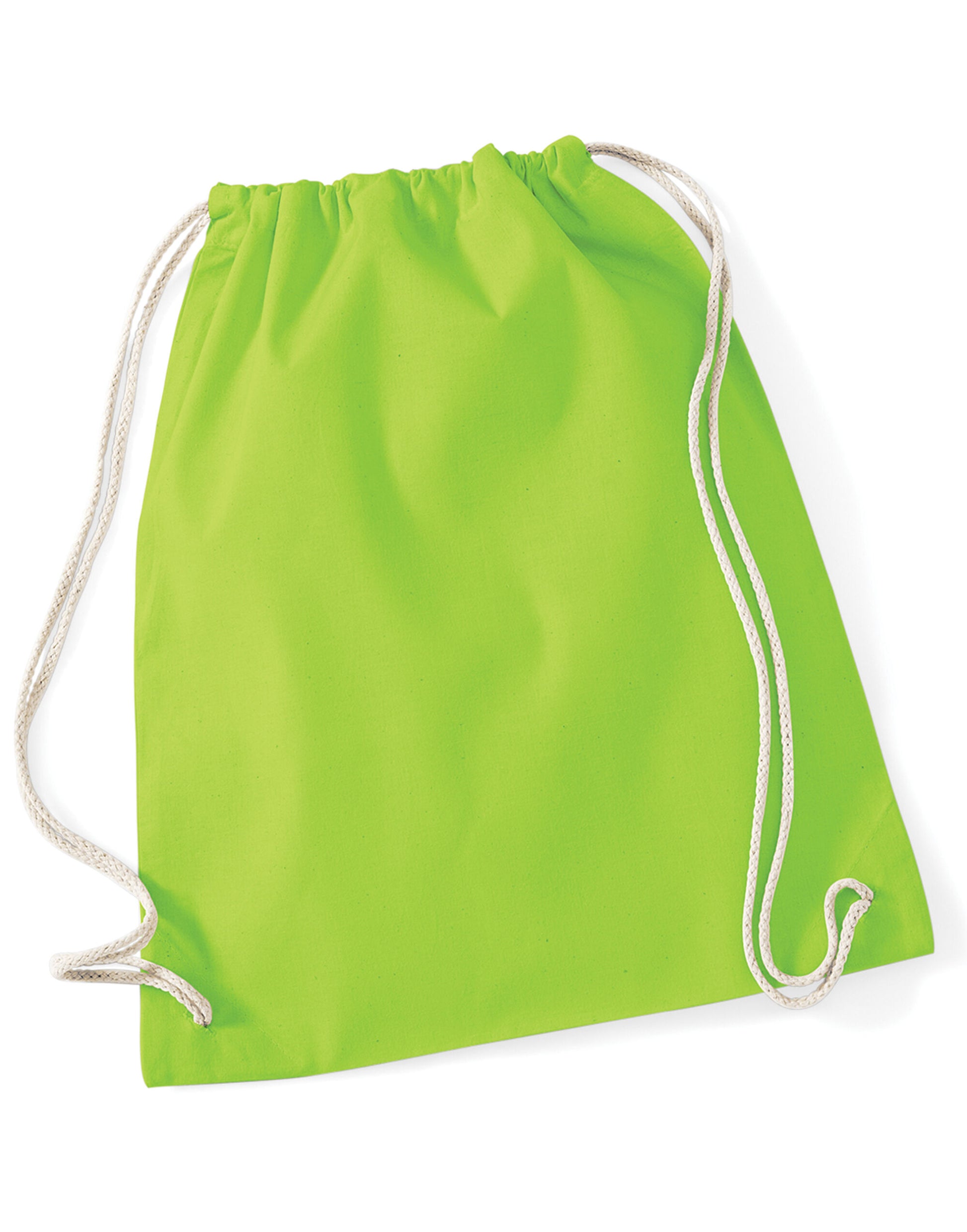 Cotton Gymsac - Lime