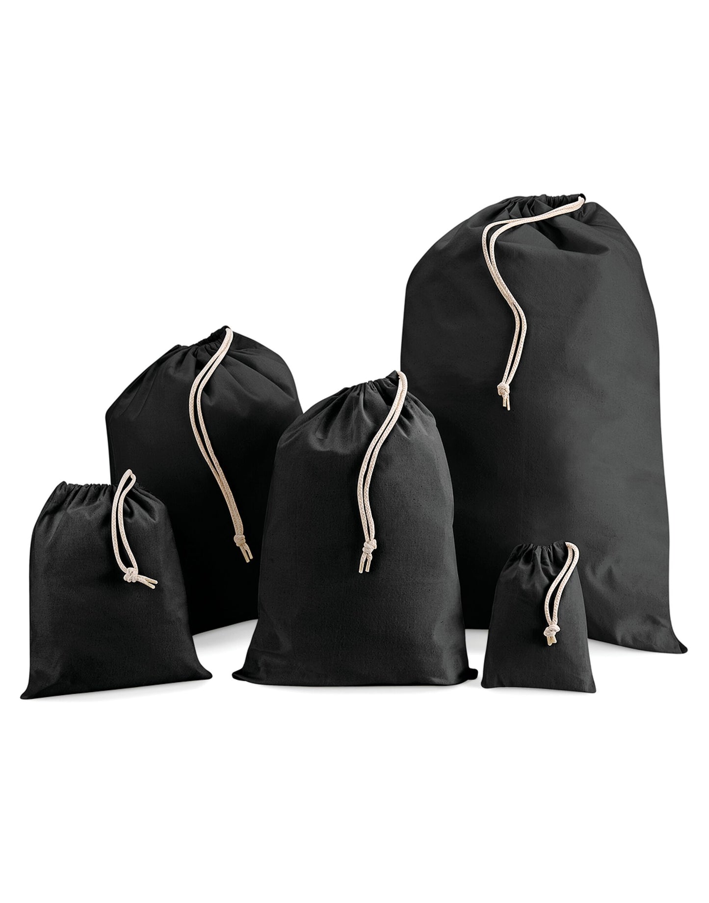Cotton Stuff Bag - Black