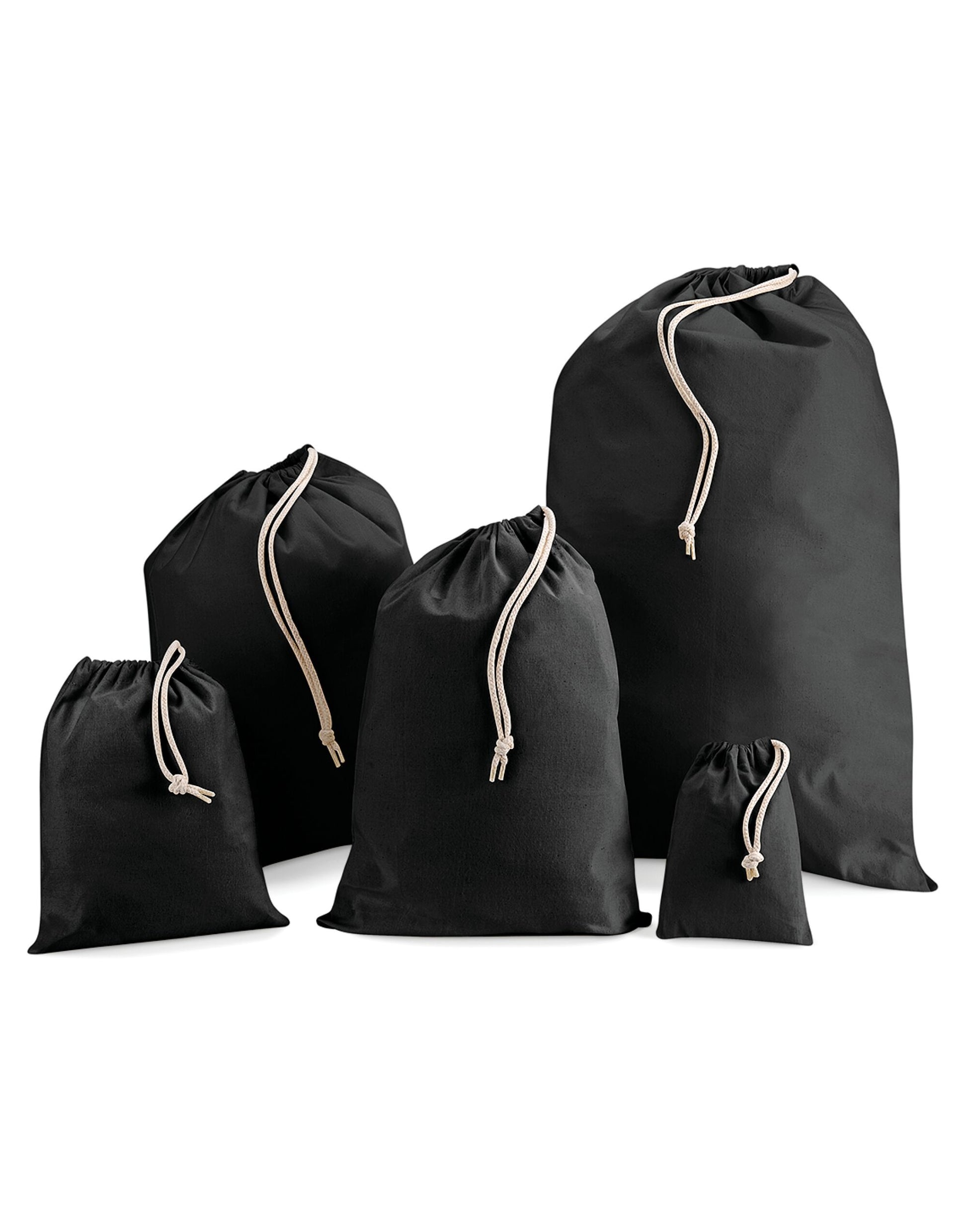 Cotton Stuff Bag - Black