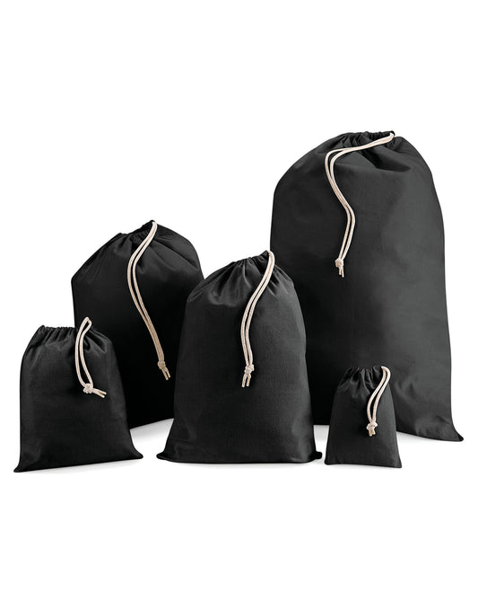 Cotton Stuff Bag - Black