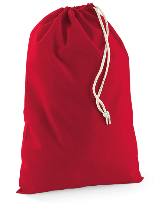 Cotton Stuff Bag - Classic Red