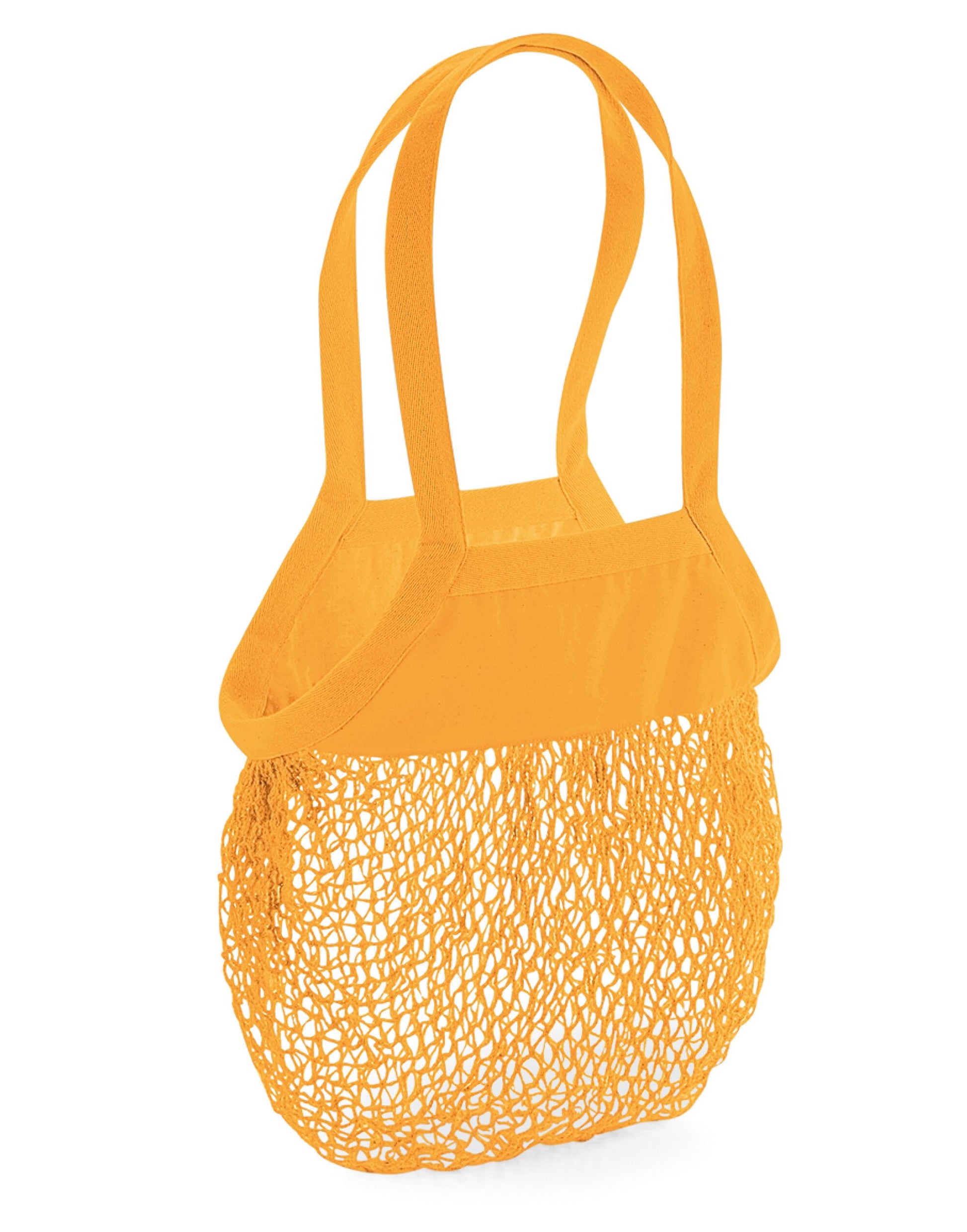 Organic Cotton Mesh Grocery Bag - Amber