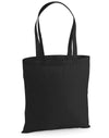 Premium Cotton Tote - Black