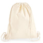 Premium Cotton Gymsac - Natural