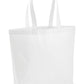 Premium Cotton Maxi Tote - White