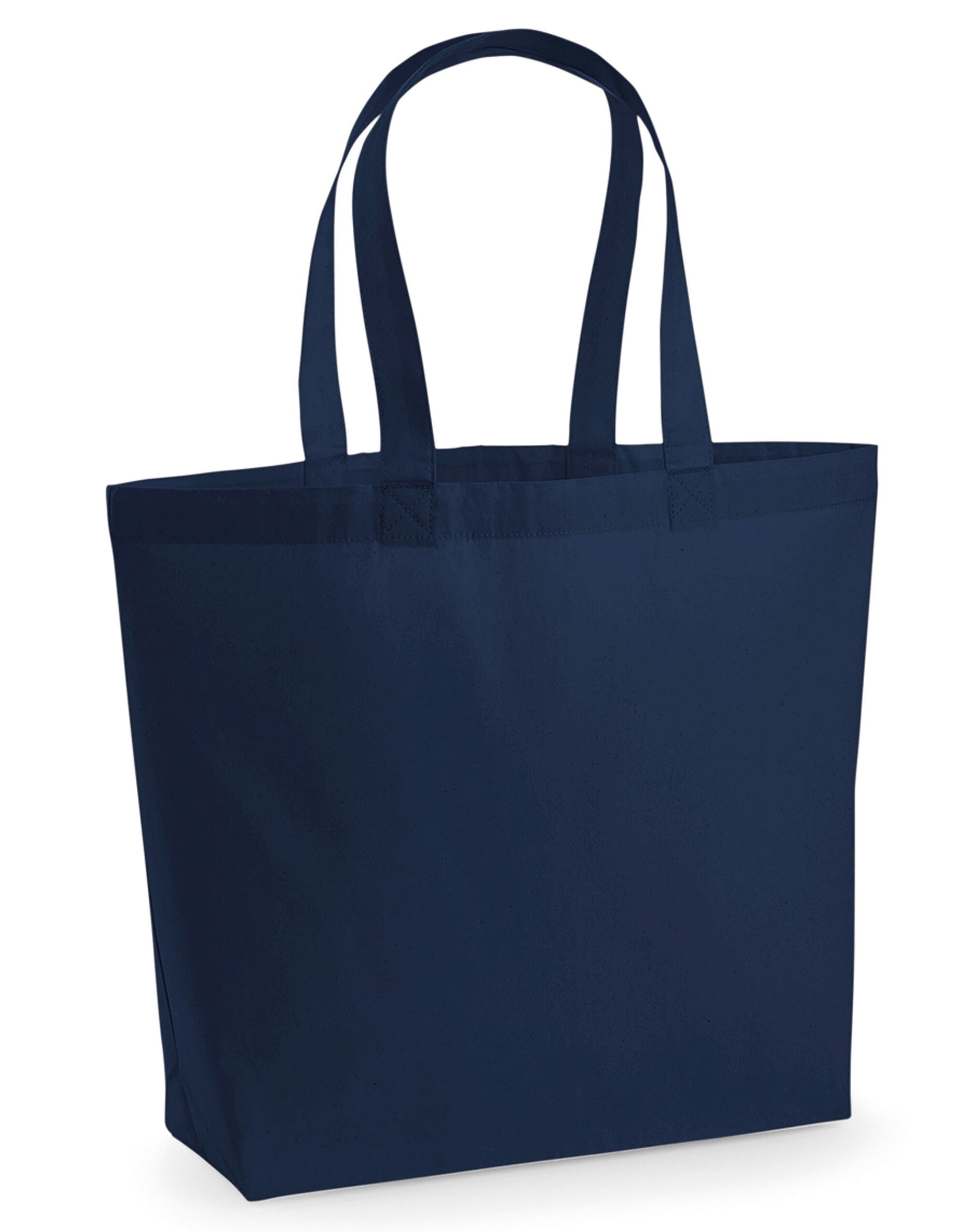 Premium Cotton Maxi Tote - French Navy
