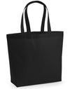 Premium Cotton Maxi Tote - Black
