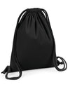 Organic Premium Cotton Gymsac - Black
