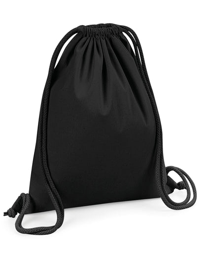 Organic Premium Cotton Gymsac - Black