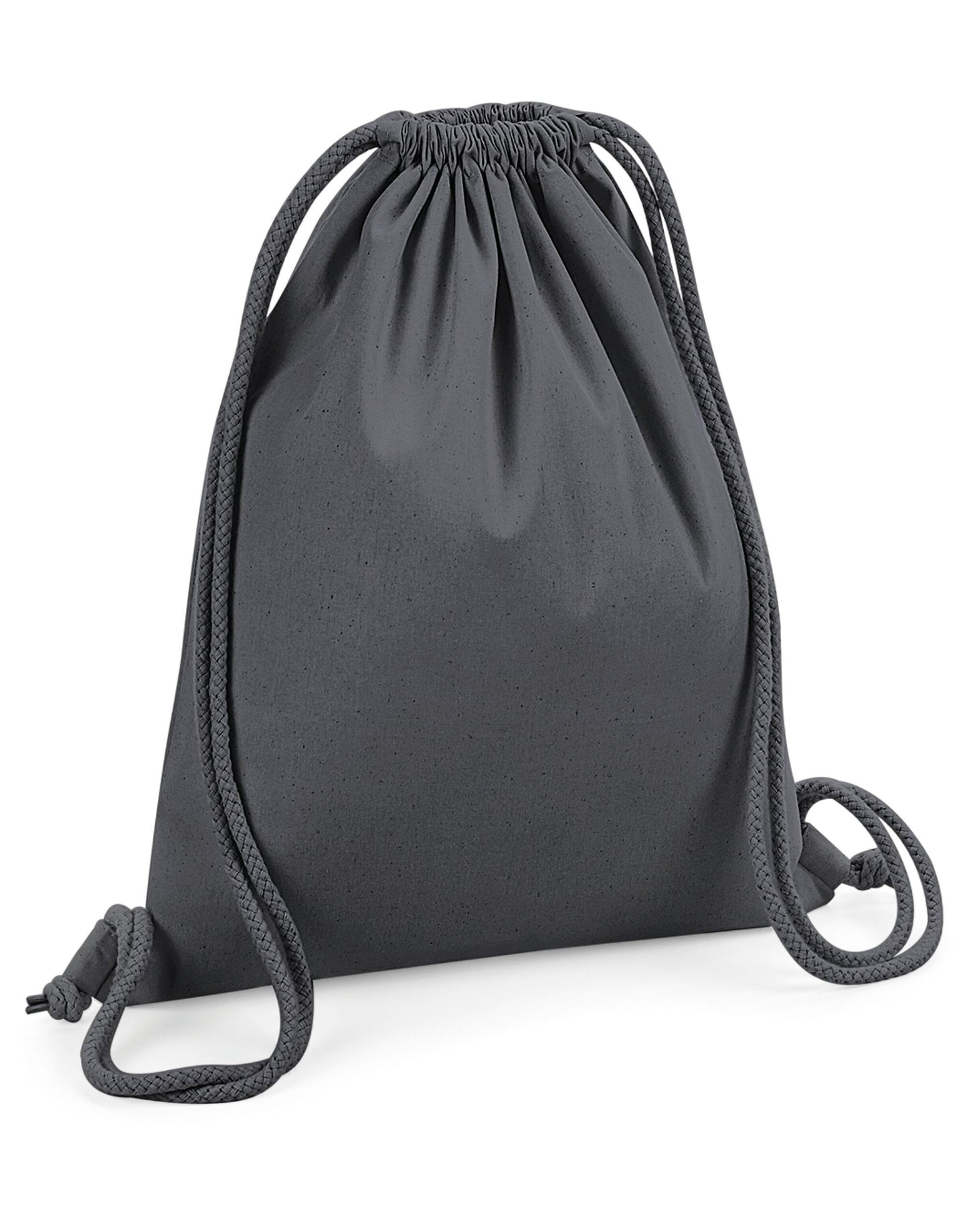 Organic Premium Cotton Gymsac - Graphite