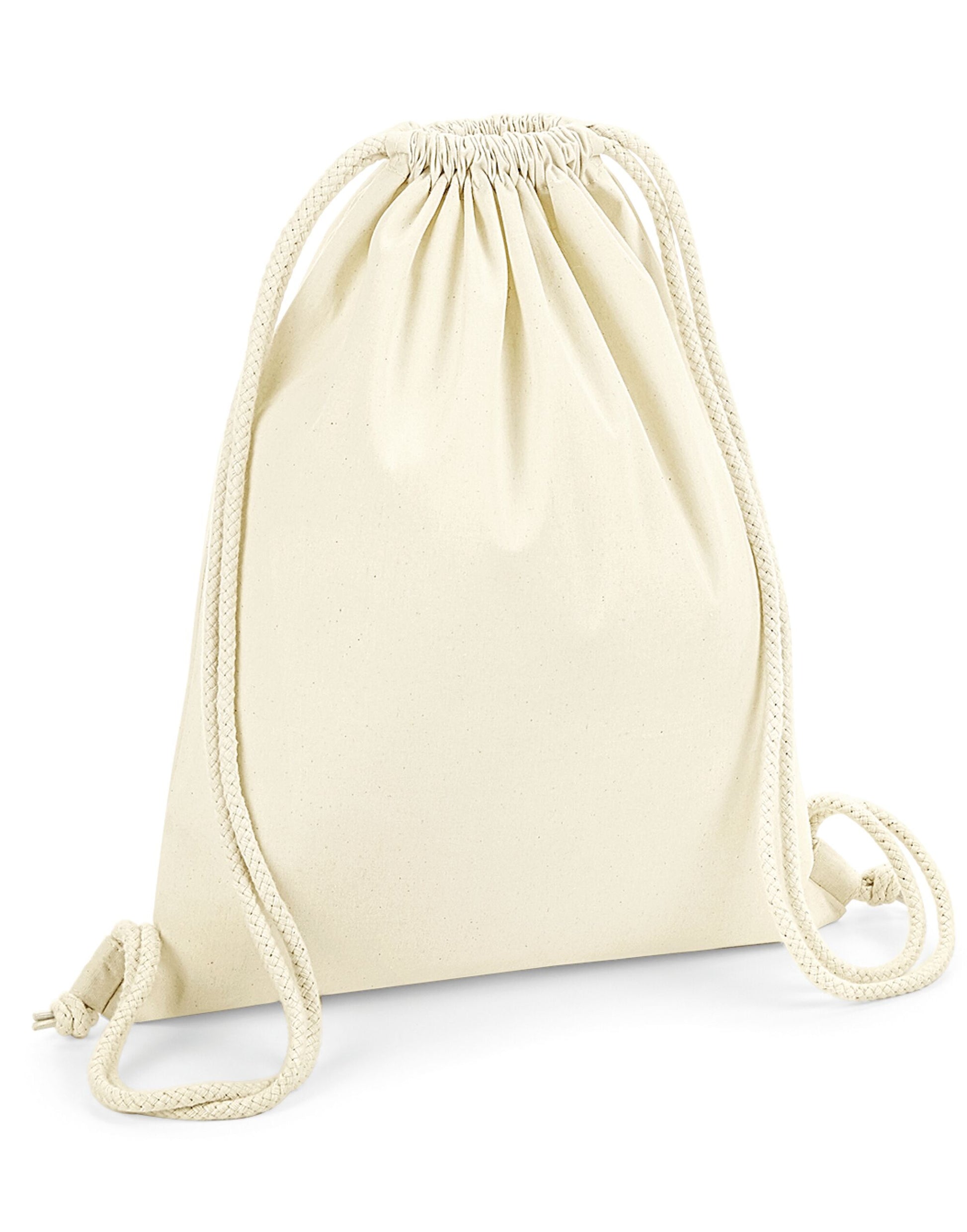 Organic Premium Cotton Gymsac - Natural