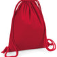 Organic Premium Cotton Gymsac - Classic Red