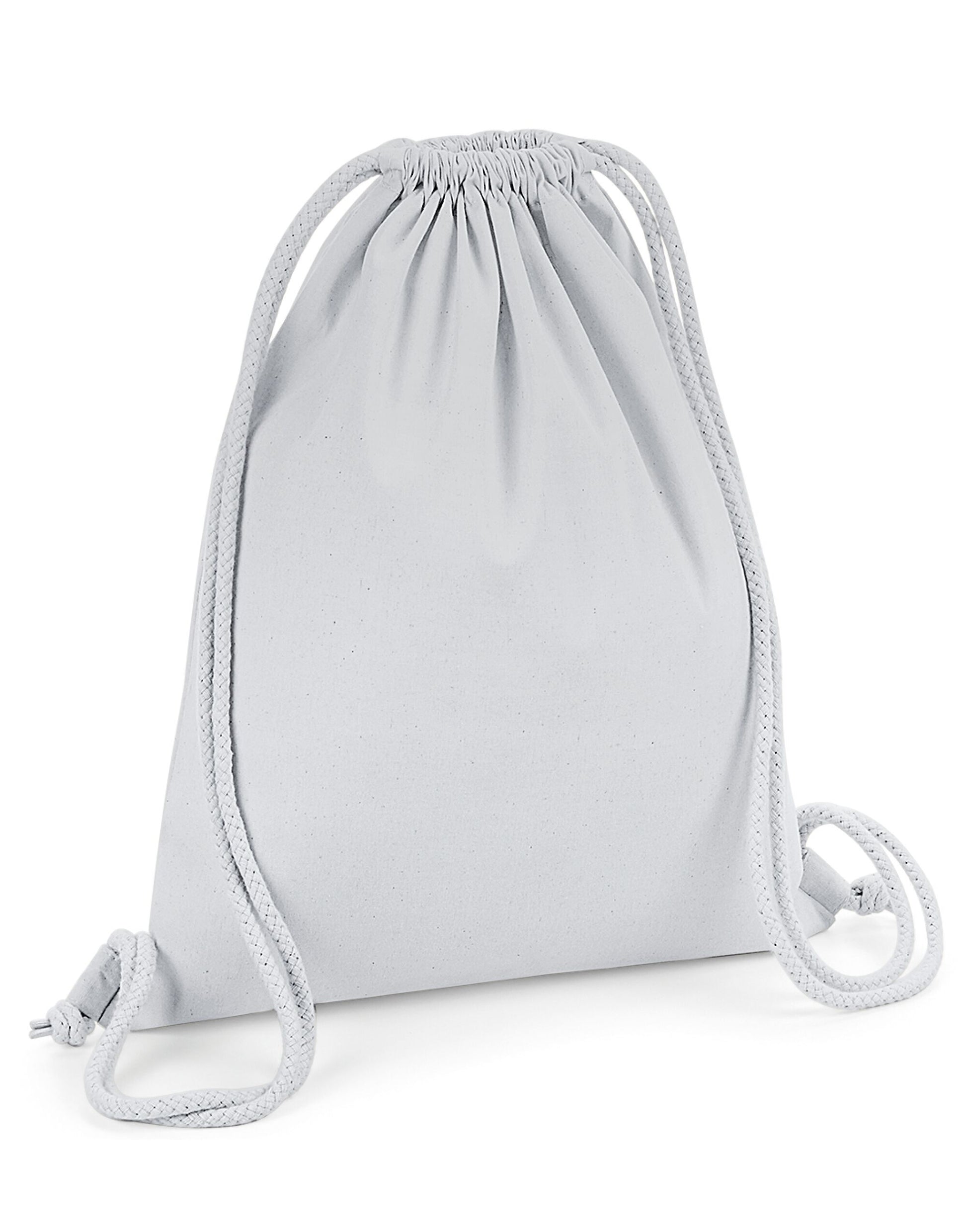 Organic Premium Cotton Gymsac - Light Grey