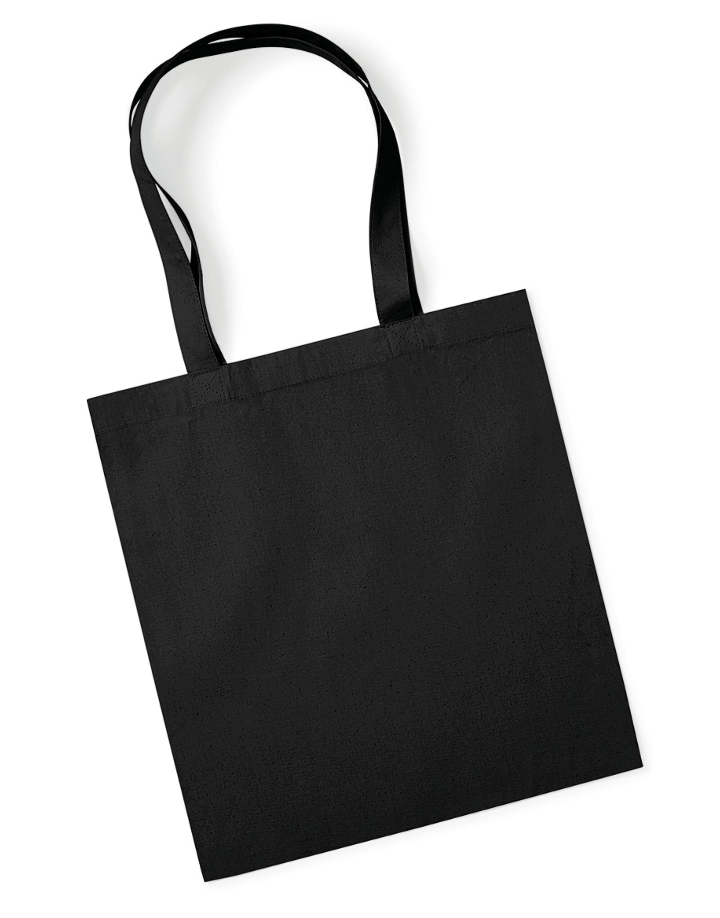 Organic Premium Cotton Tote - Black