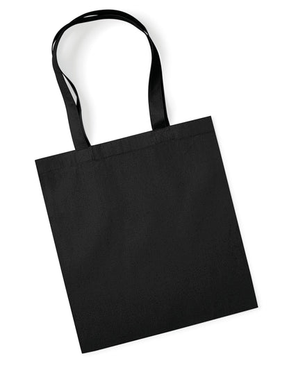 Organic Premium Cotton Tote - Black