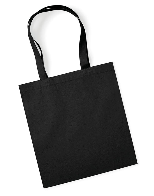 Organic Premium Cotton Tote - Black