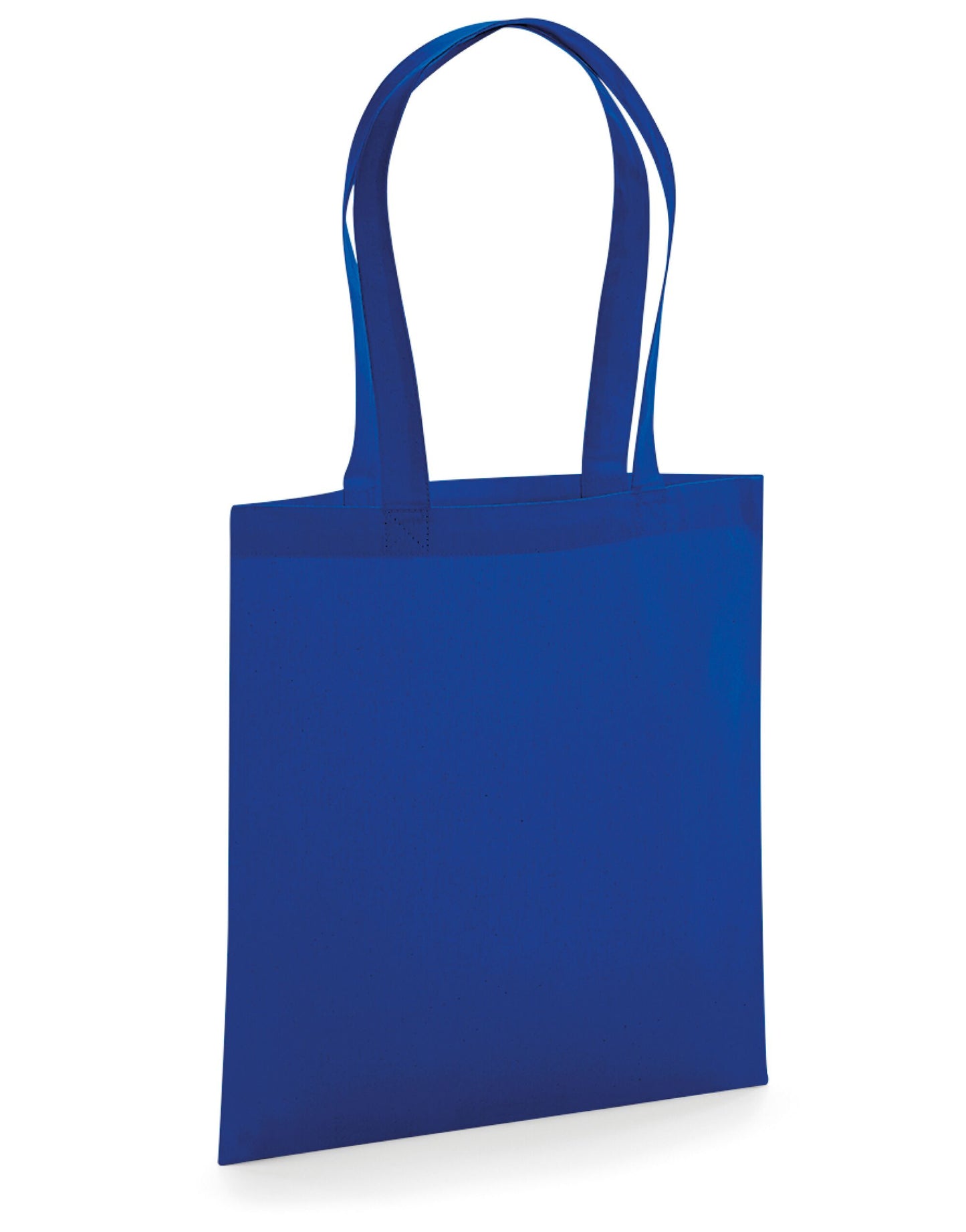 Organic Premium Cotton Tote - Bright Royal