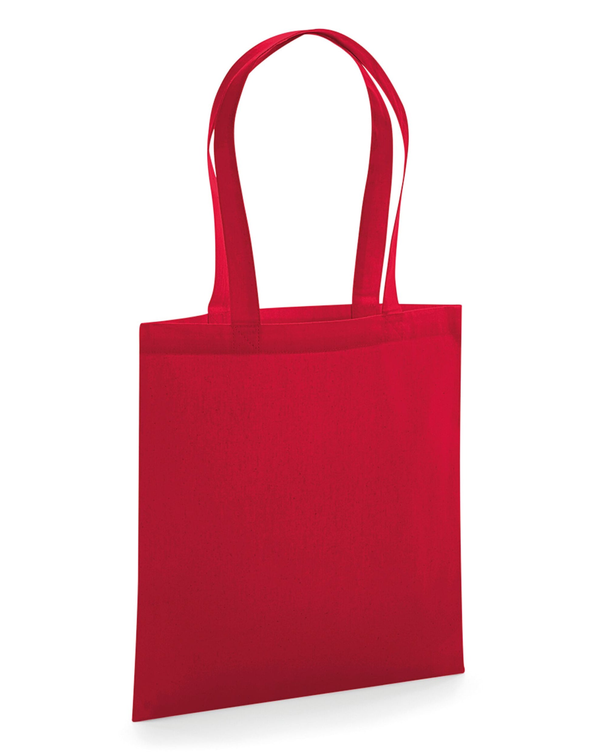 Organic Premium Cotton Tote - Classic Red