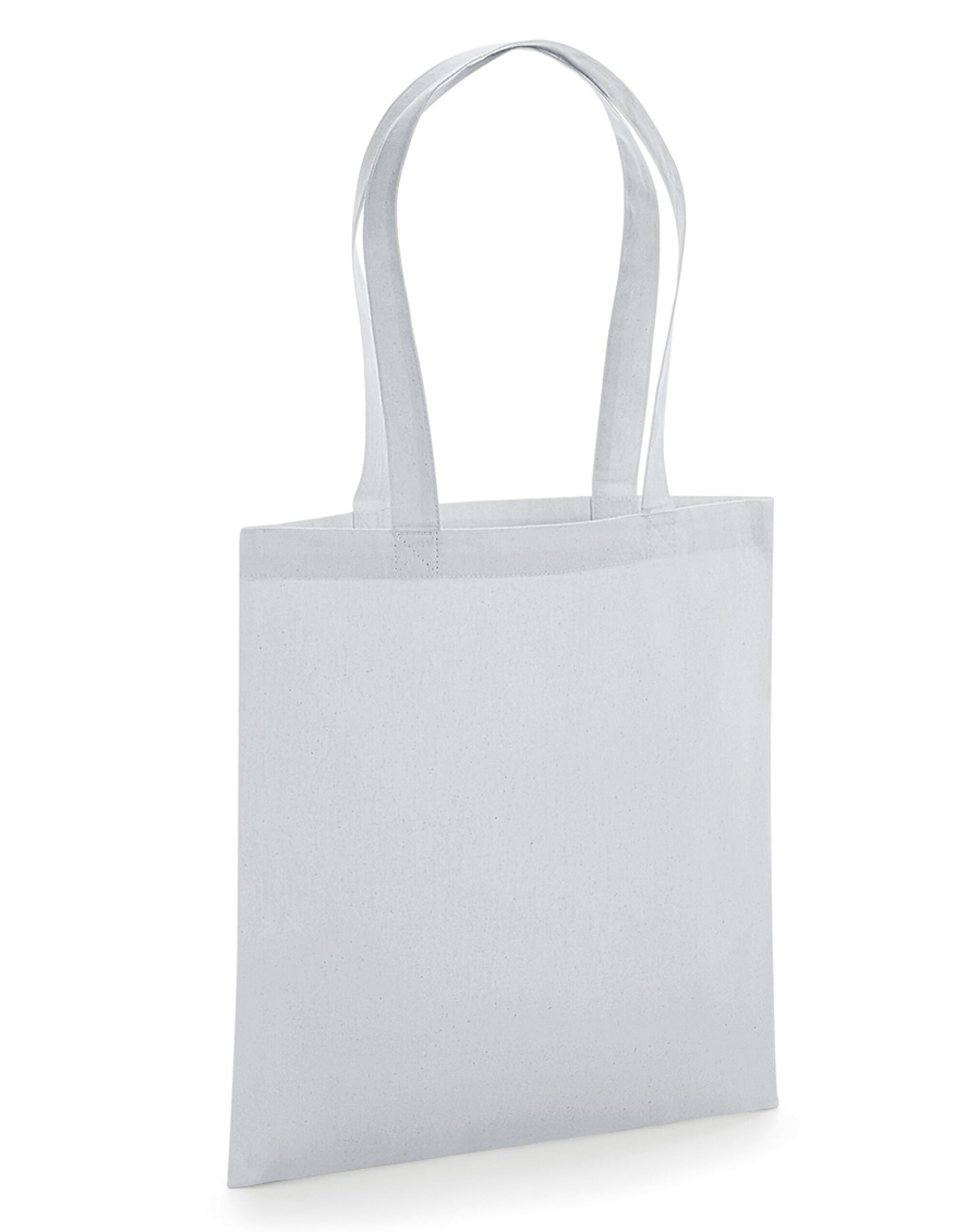 Organic Premium Cotton Tote - Light Grey