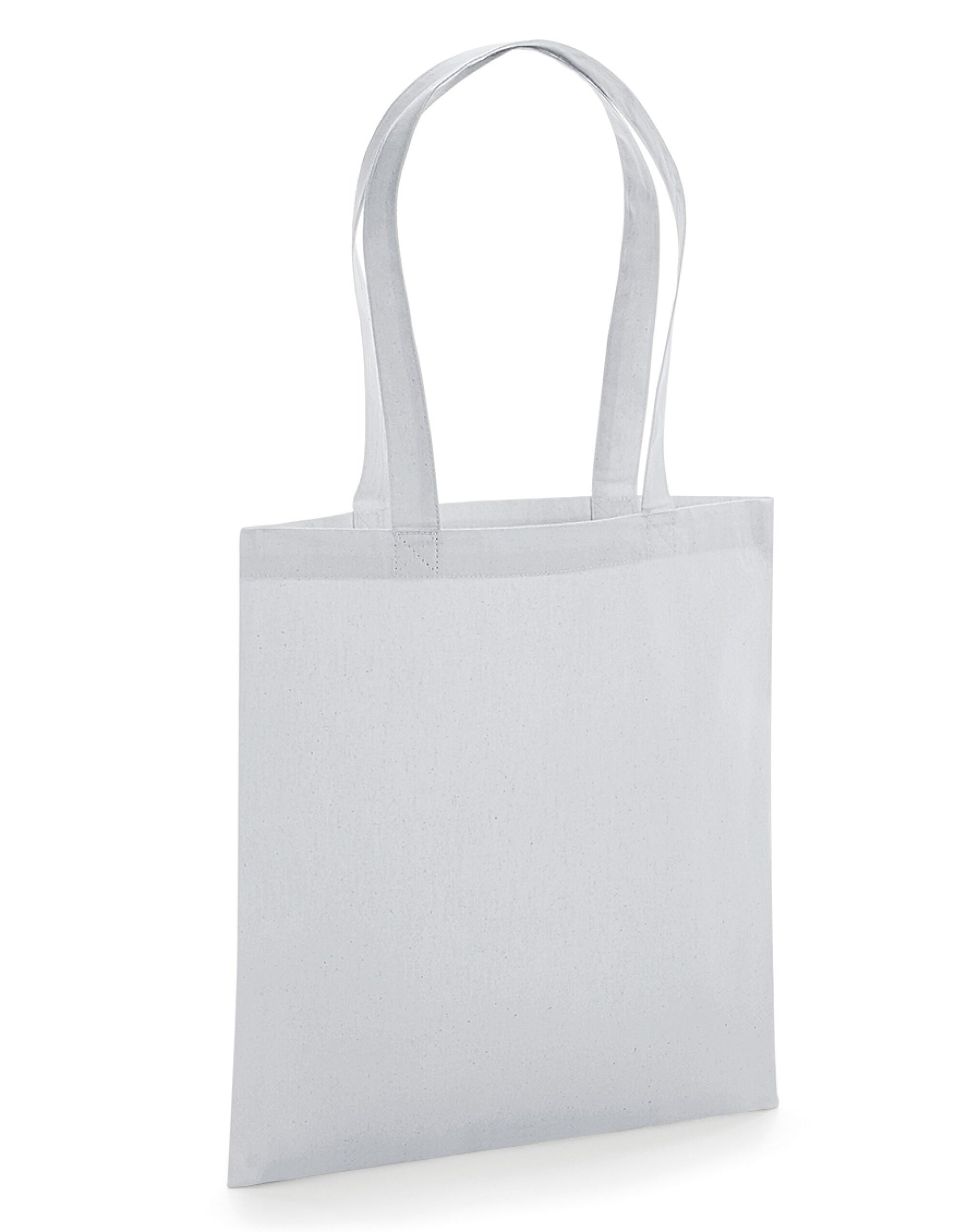 Organic Premium Cotton Tote - Light Grey
