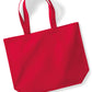 Organic Premium Cotton Maxi Tote - Classic Red