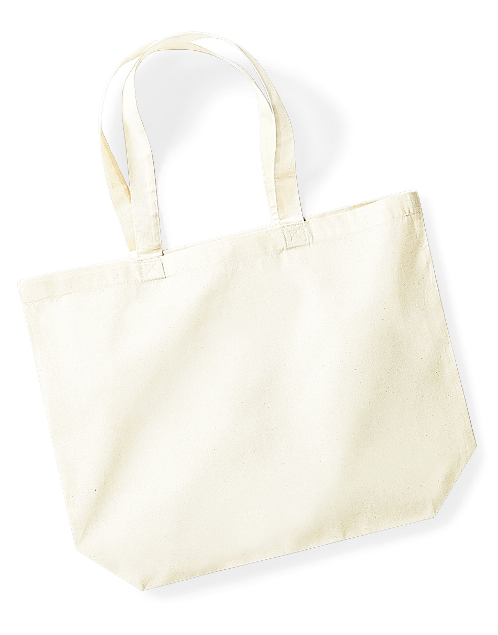 Organic Premium Cotton Maxi Tote - Natural