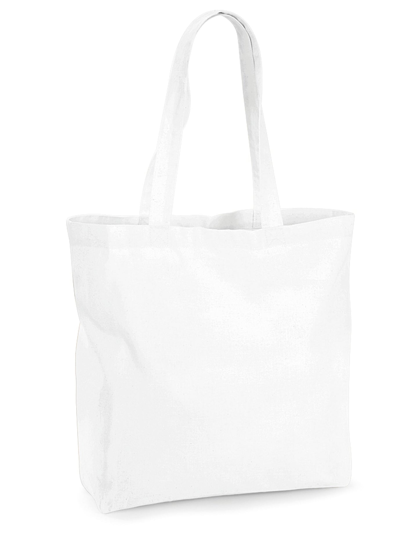 Organic Premium Cotton Maxi Tote - White