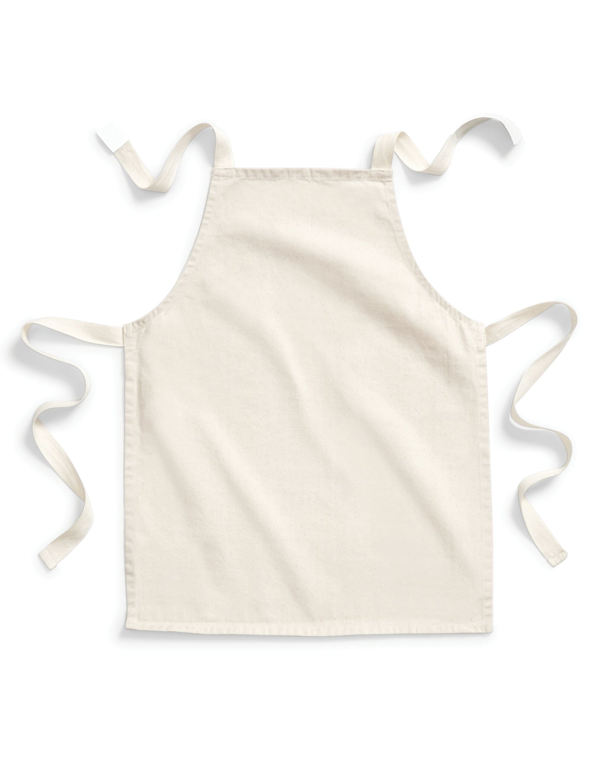 FairTrade Cotton Junior Apron - Natural