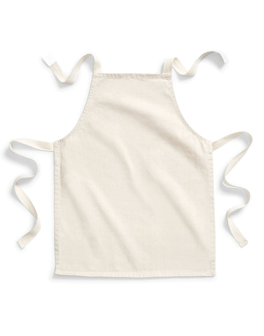FairTrade Cotton Junior Apron - Natural