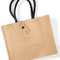 Jute Classic Shopper - Natural/Black