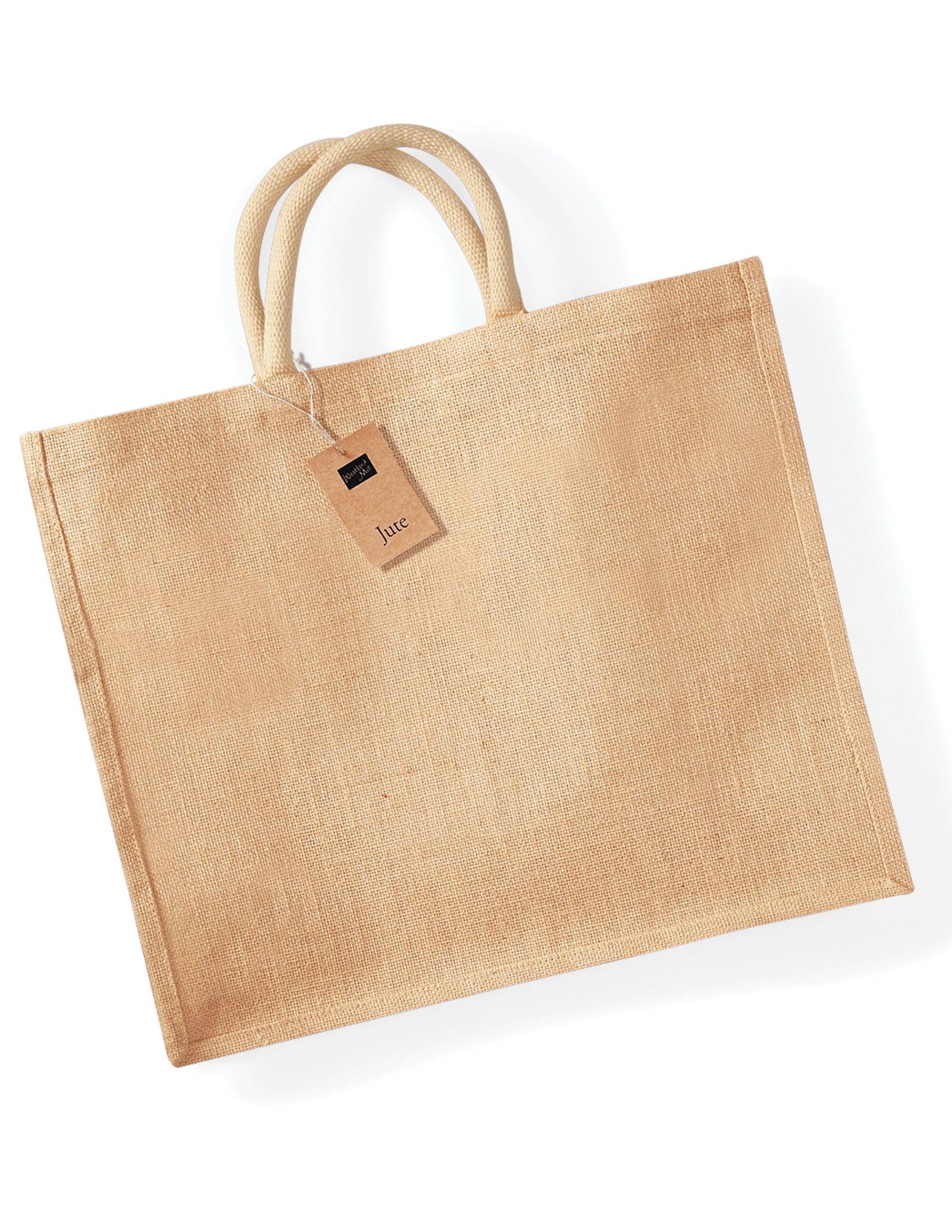 Jute Jumbo Shopper - Natural