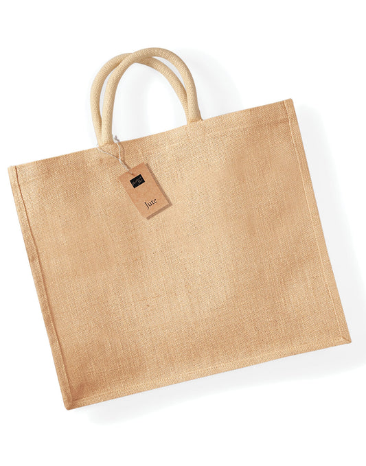 Jute Jumbo Shopper - Natural