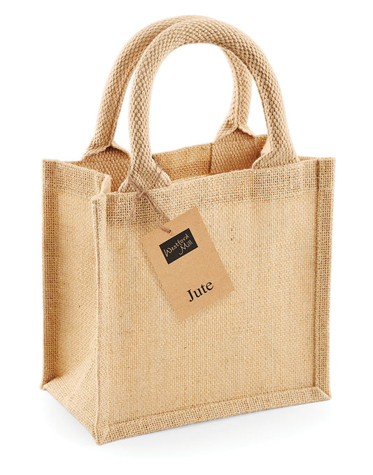 Jute Petite Gift Bag - Natural
