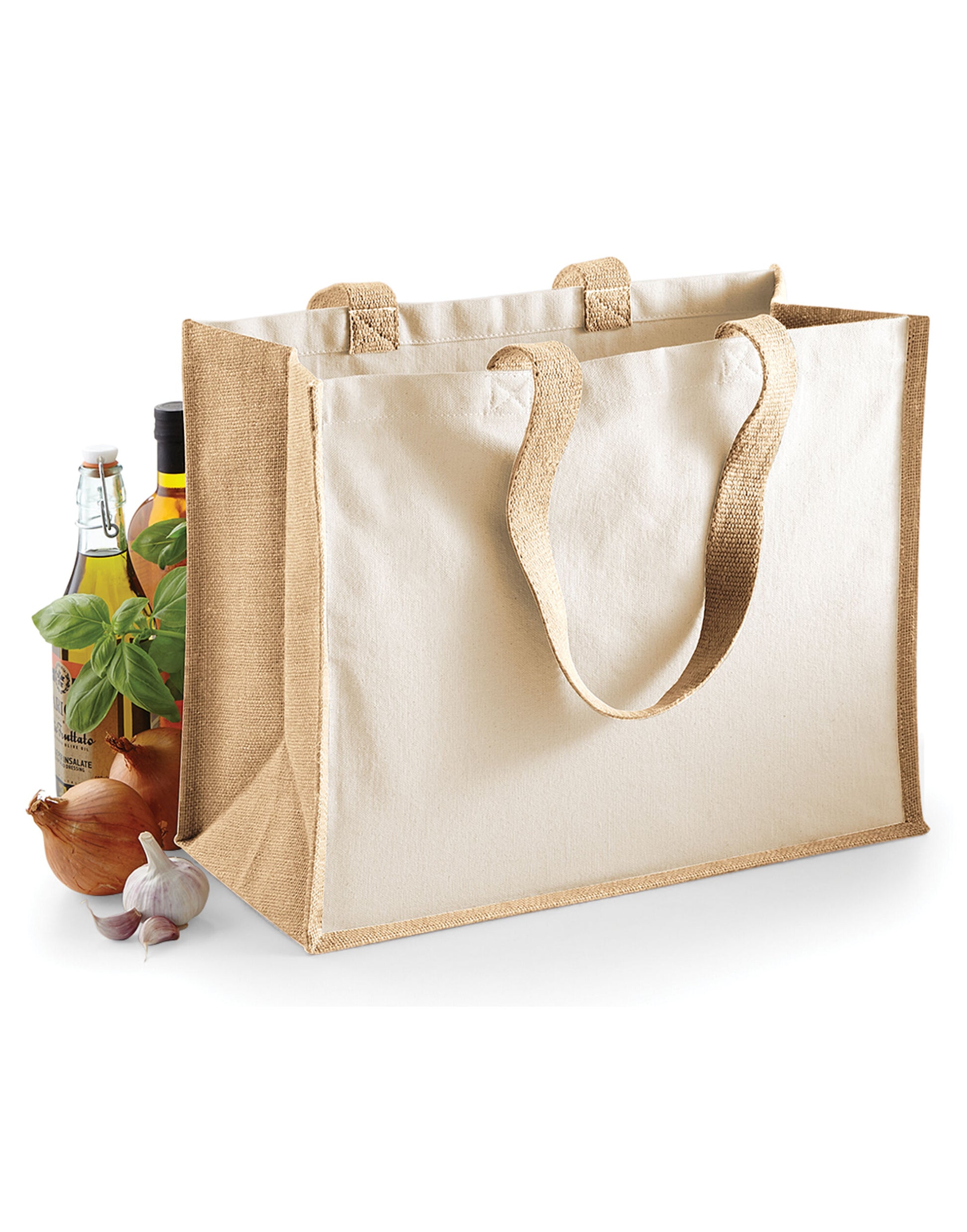 Printers' Jute Classic Shopper - Natural