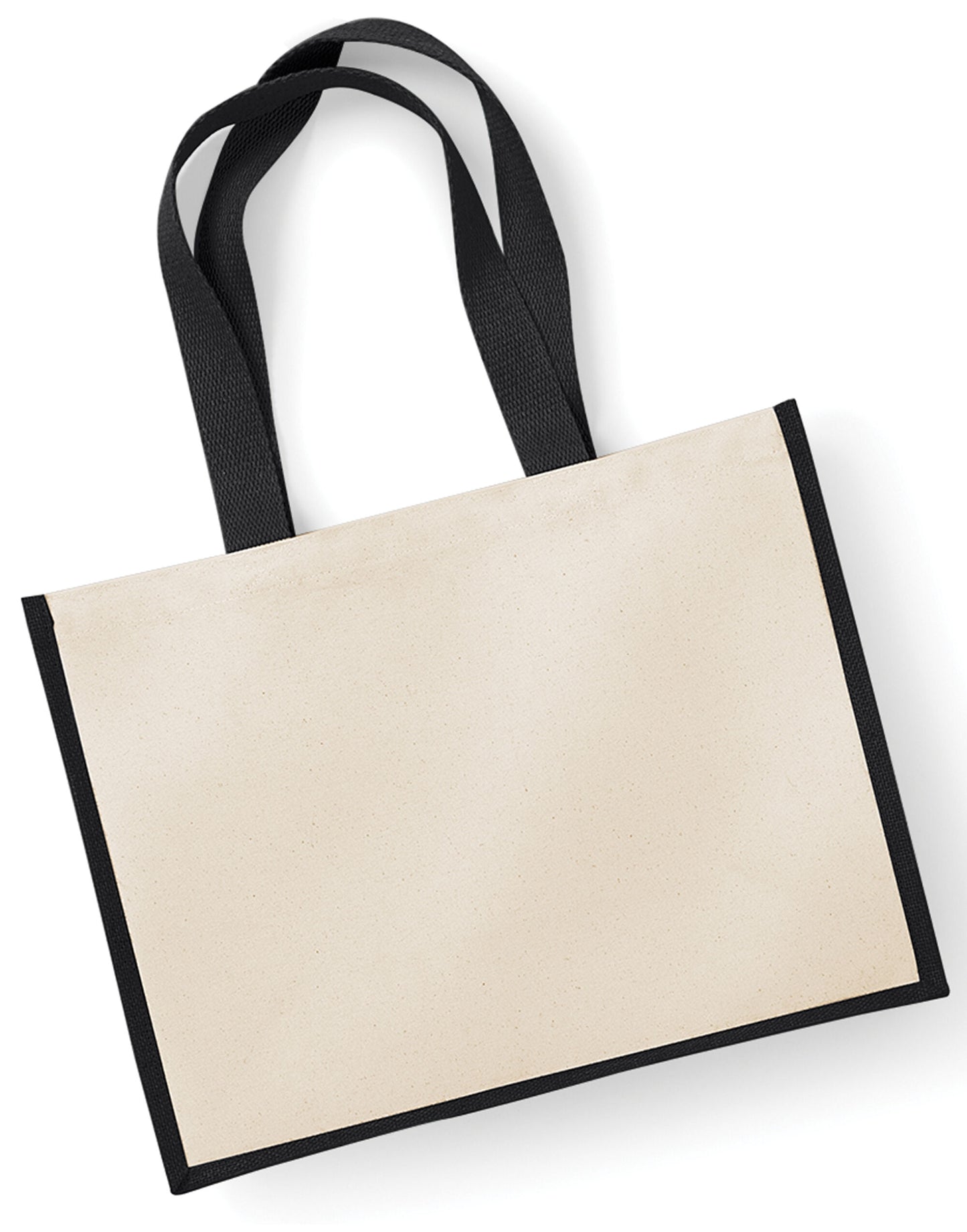 Printers' Jute Classic Shopper - Black