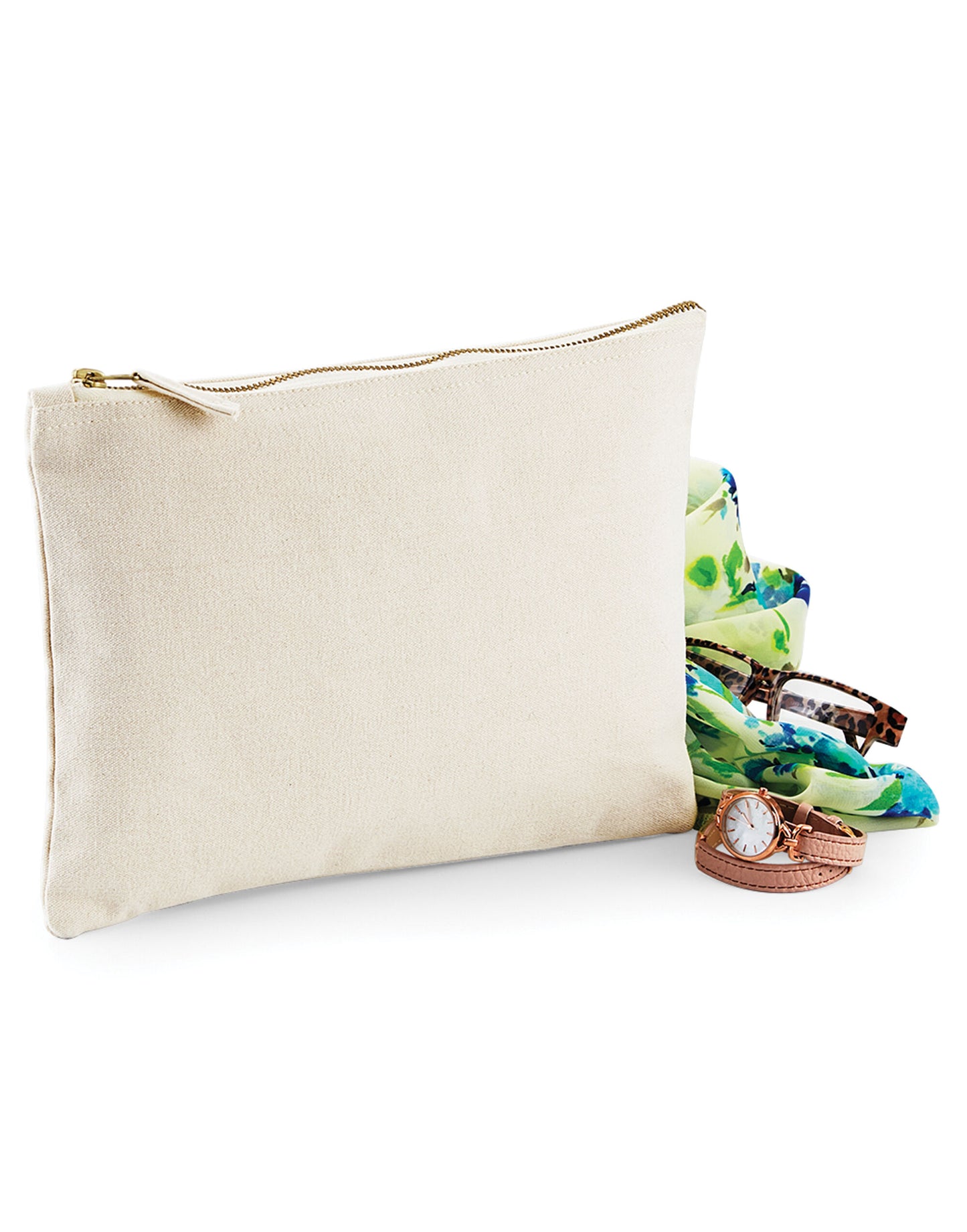 Canvas Accessory Case - Natural