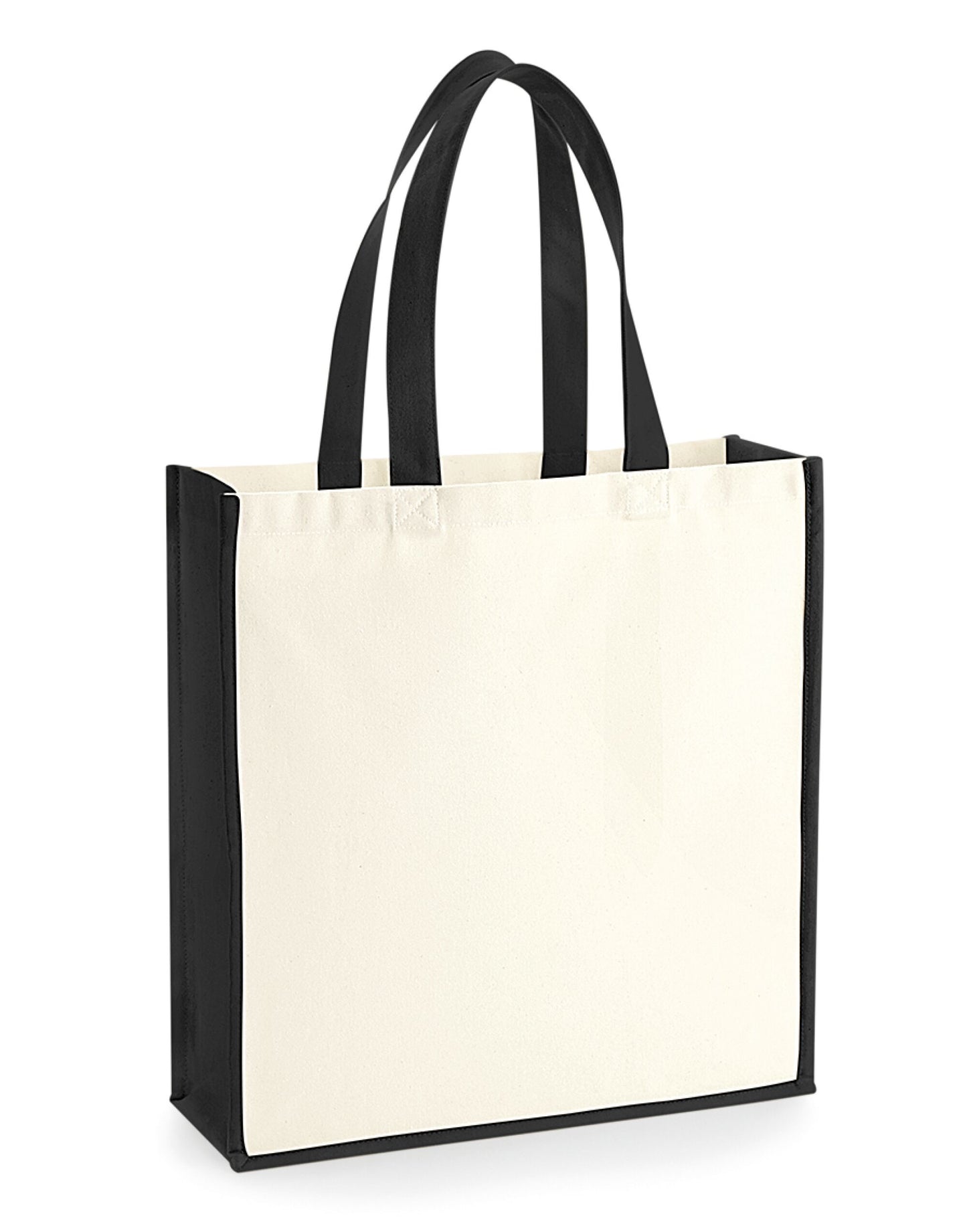 Gallery Canvas Tote - Natural/Black