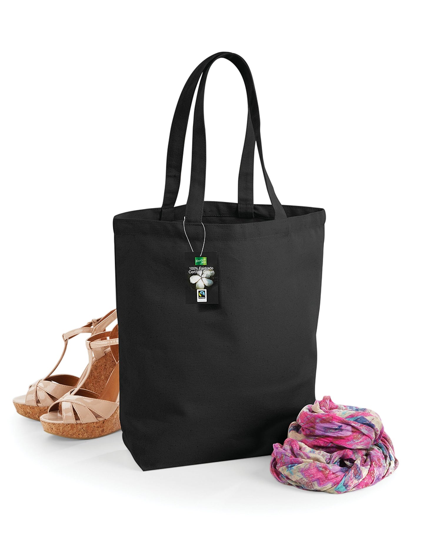 Fairtrade Cotton Camden Shopper - Black