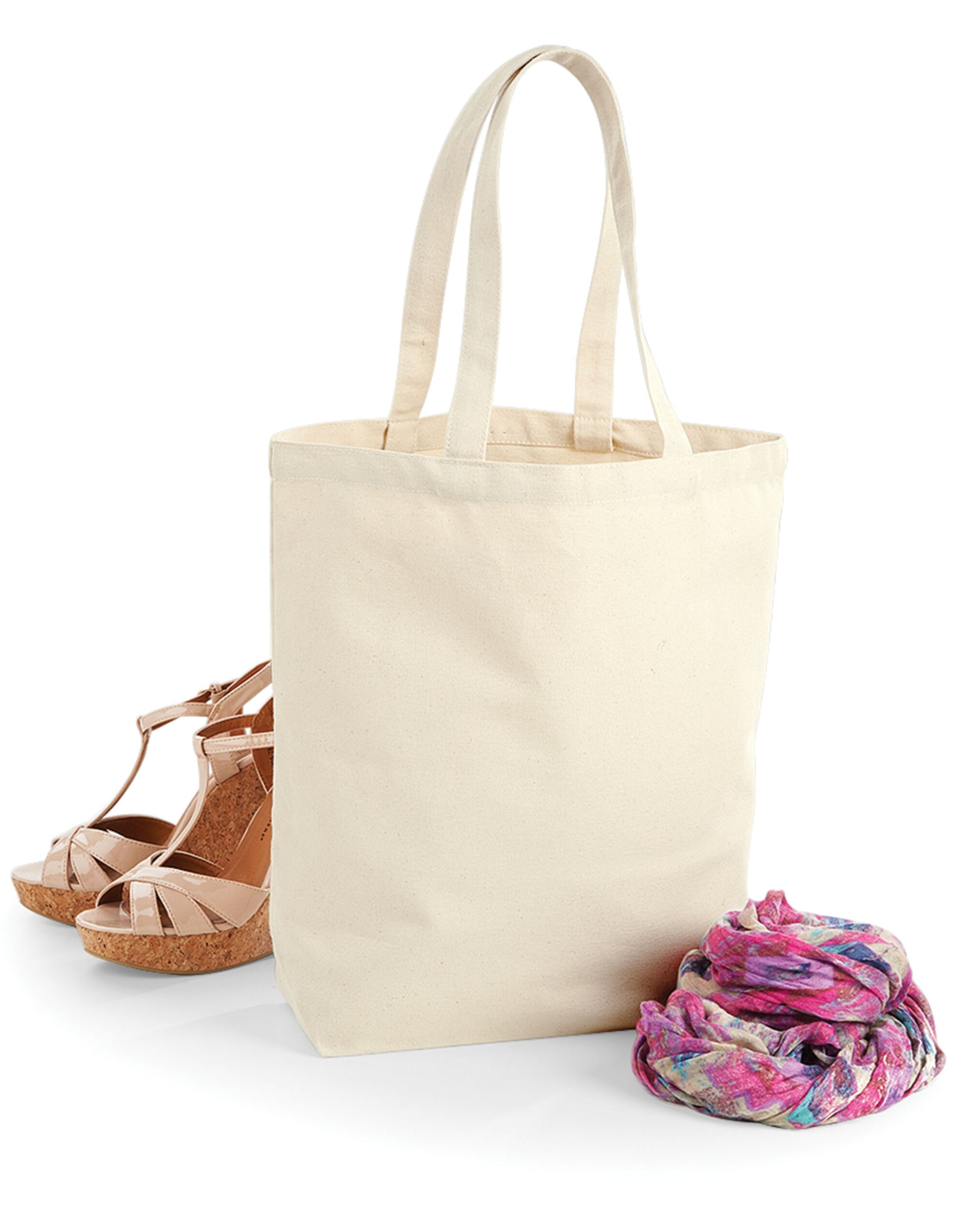 Fairtrade Cotton Camden Shopper - Natural