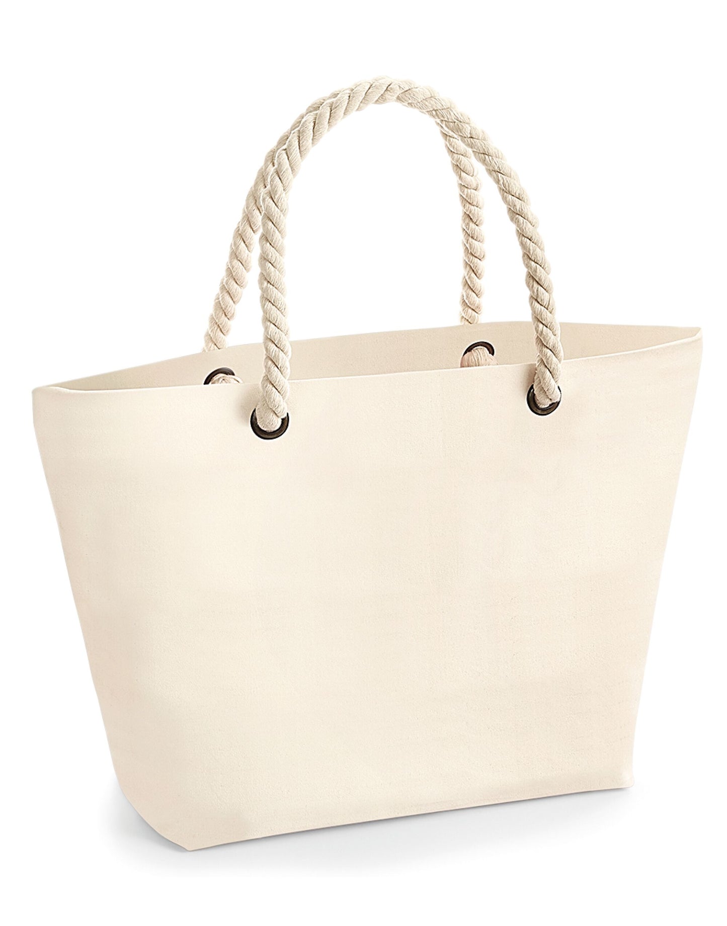 Nautical Beach Bag - Natural
