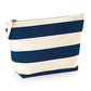 Nautical Accessory Bag - Natural/Navy