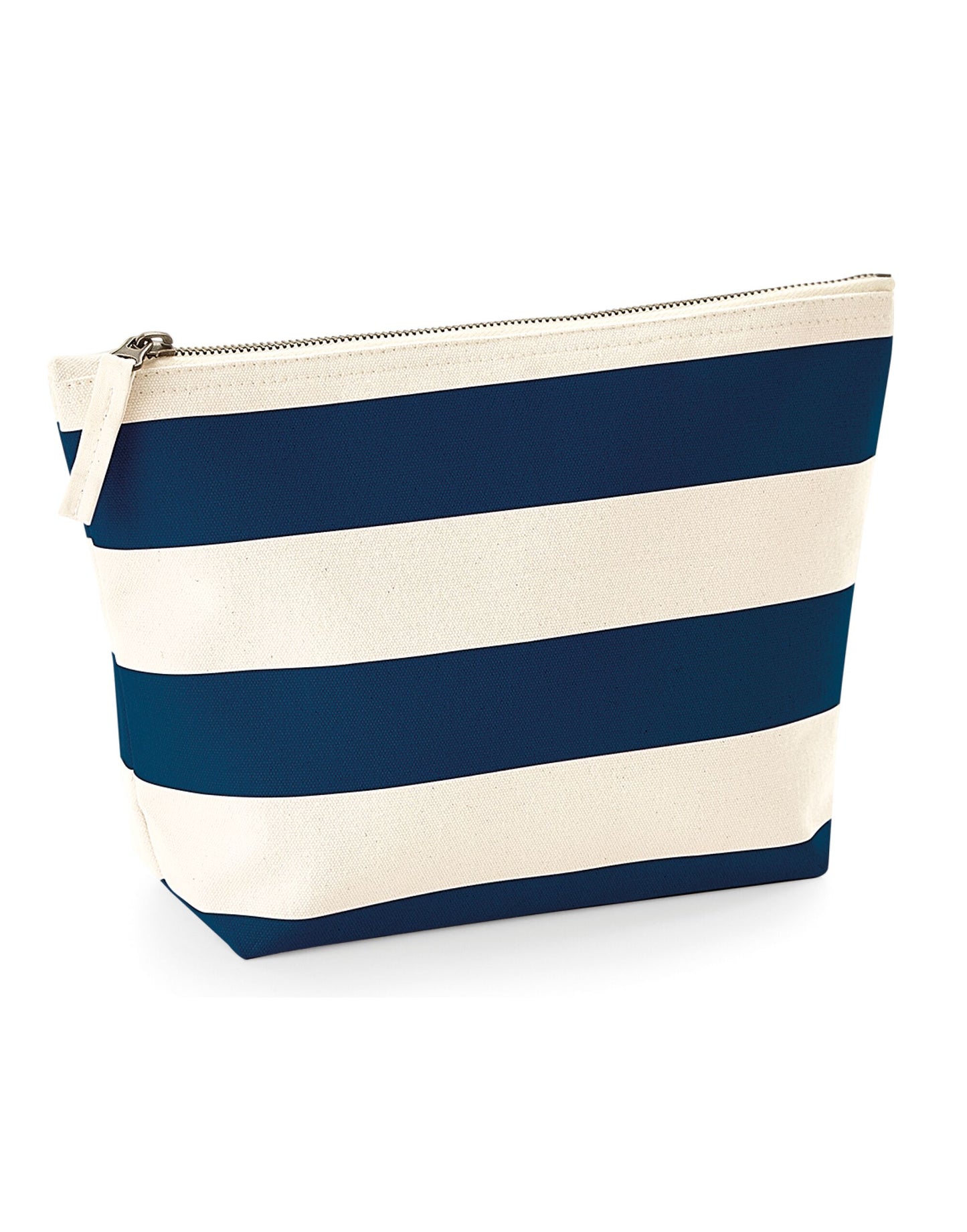 Nautical Accessory Bag - Natural/Navy
