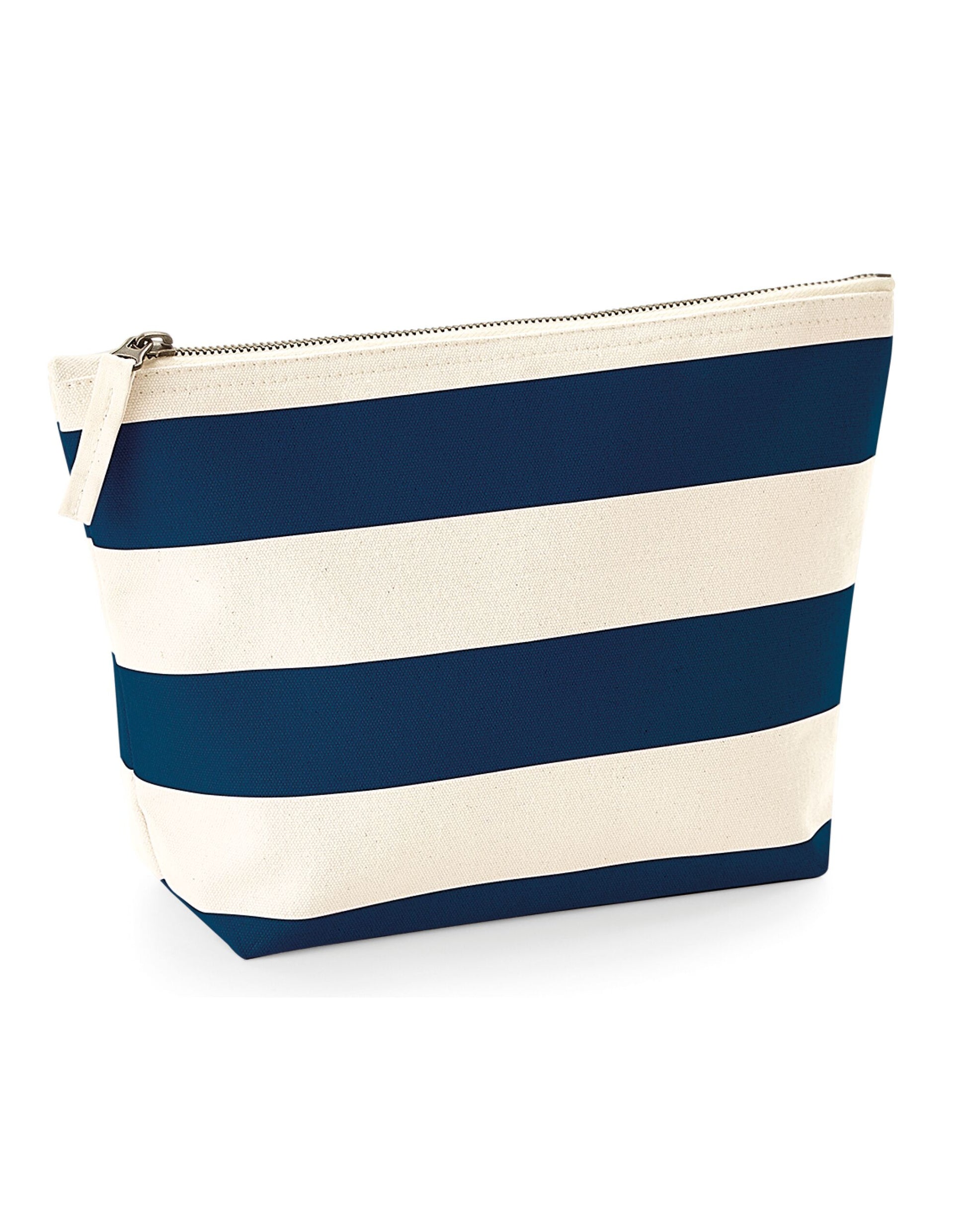 Nautical Accessory Bag - Natural/Navy
