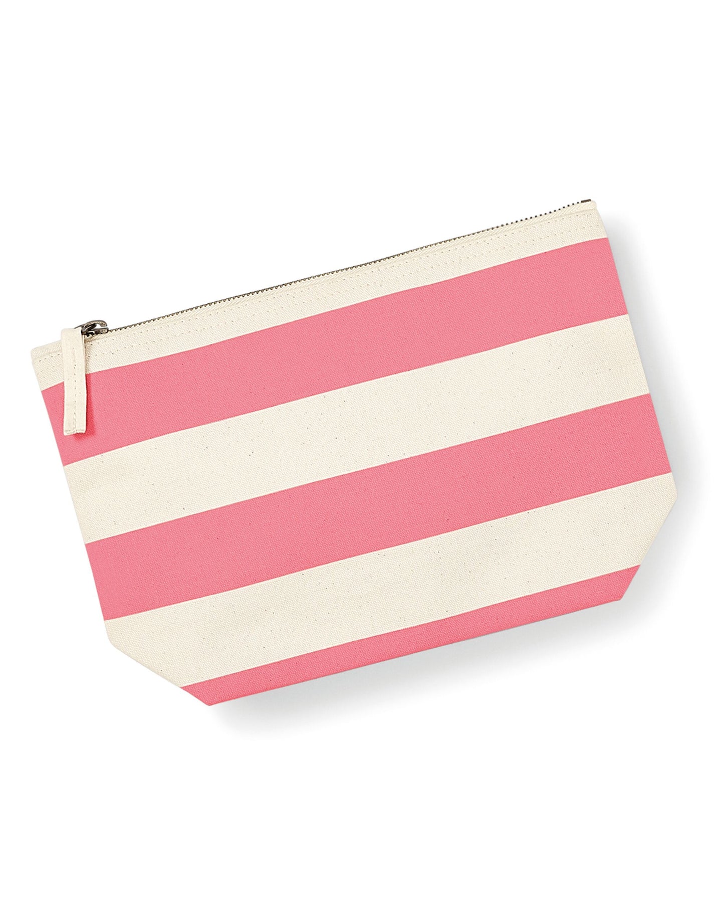 Nautical Accessory Bag - Natural/ Pink